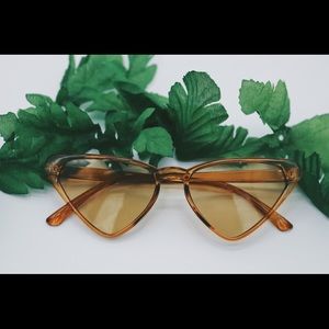 Mini cat eye sunglasses